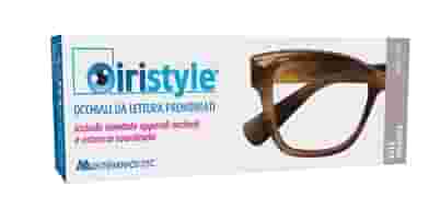 OCCHIALE DA LETTURA PREMONTATO IRISTYLE ELLE BRONZE +3,00 CON CIONDOLO APPENDI-OCCHIALE E ASTUCCIO COORDINATO 1 PAIO