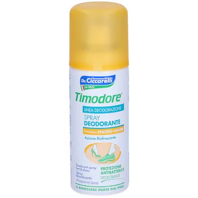 TIMODORE SPRAY DEODORANTE ALLO ZENZERO 150 ML TIMODORE SPRAY DEODORANTE ALLO ZENZERO 150 ML