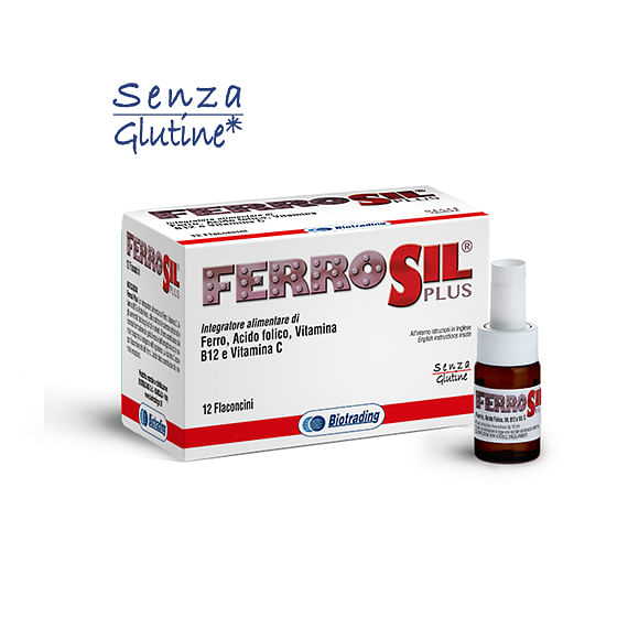 Ferrosil Plus 12 Flaconcini