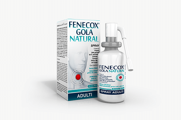 Fenecox Gola Natural Spray Adulti 25 Ml