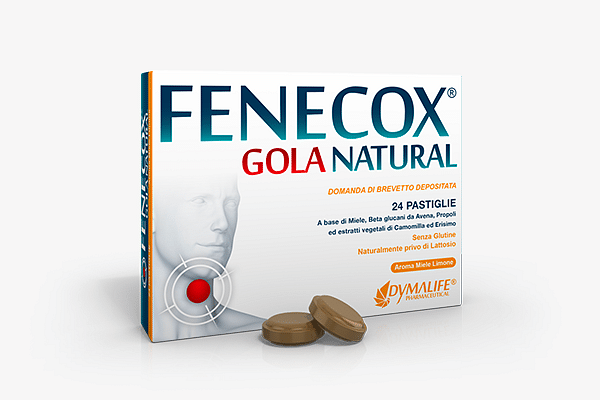 Fenecox Gola Natural Miele Limone 36 Pastiglie