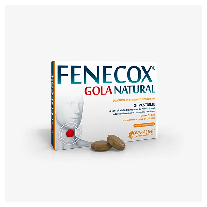 Fenecox Gola Natural Miele Limone 36 Pastiglie