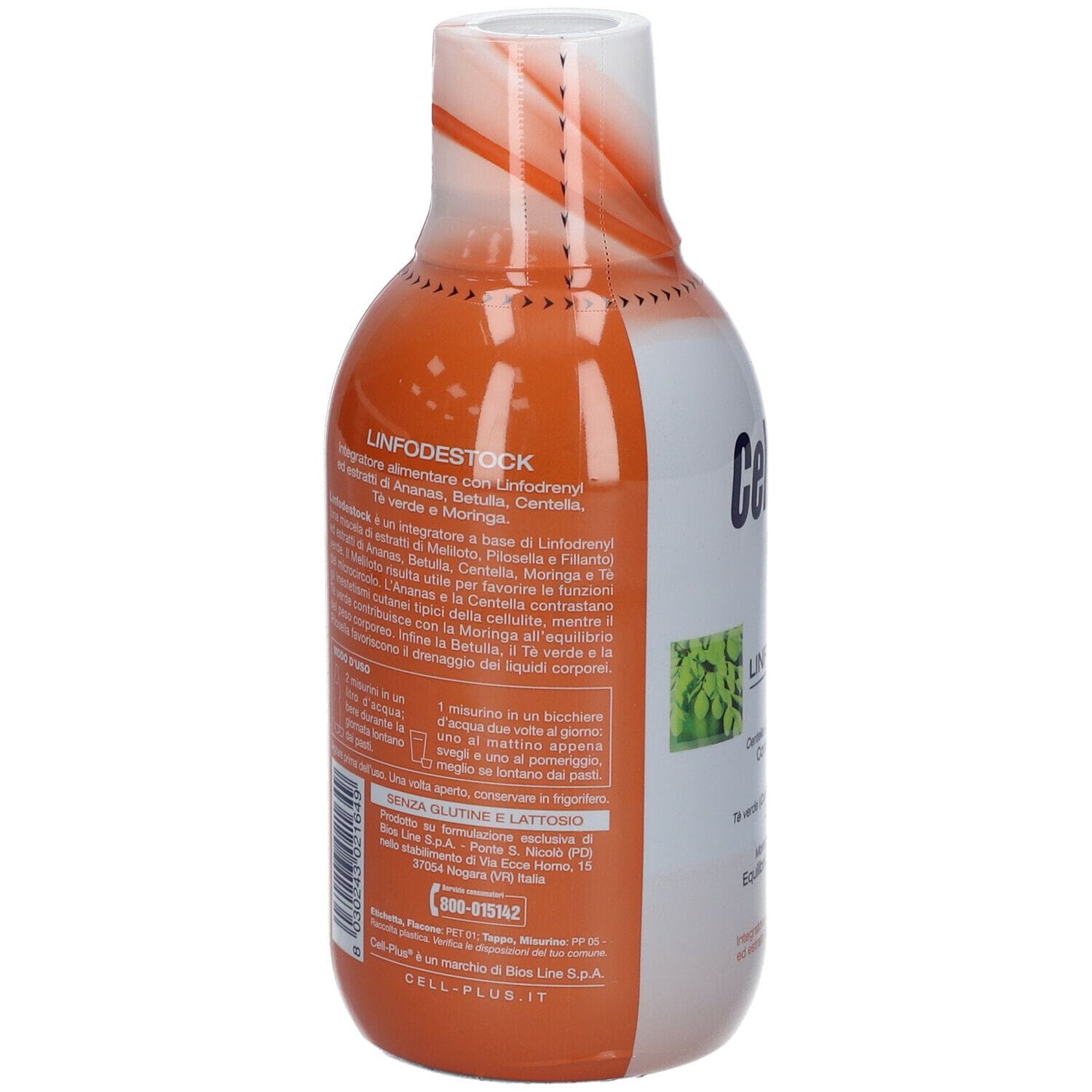 CELL PLUS LINFODESTOCK DRINK 500 ML CON EDULCORANTE