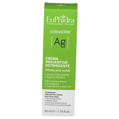 EUPHIDRA SEBANORM AG CREMA PREVENTIVA 50 ML EUPHIDRA SEBANORM AG CREMA PREVENTIVA 50 ML