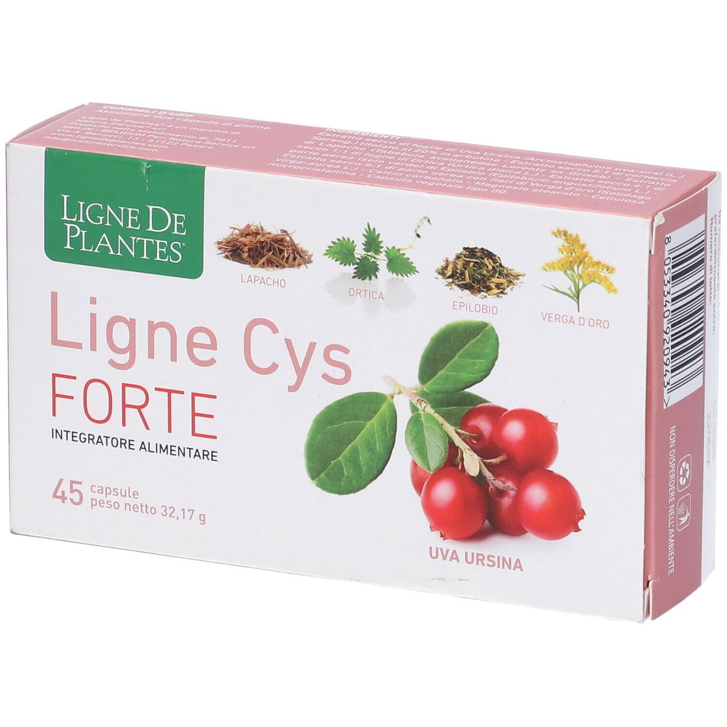 Ligne Cys Forte 45 Capsule