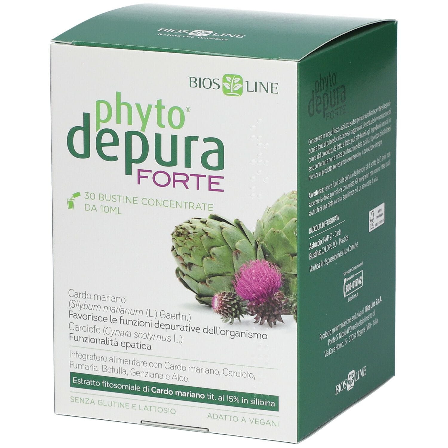 PHYTODEPURA FORTE 30 BUSTINE CONCENTRATE DA 10 ML