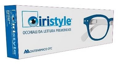 Iristyle Rubber Bi Blue White +1,00