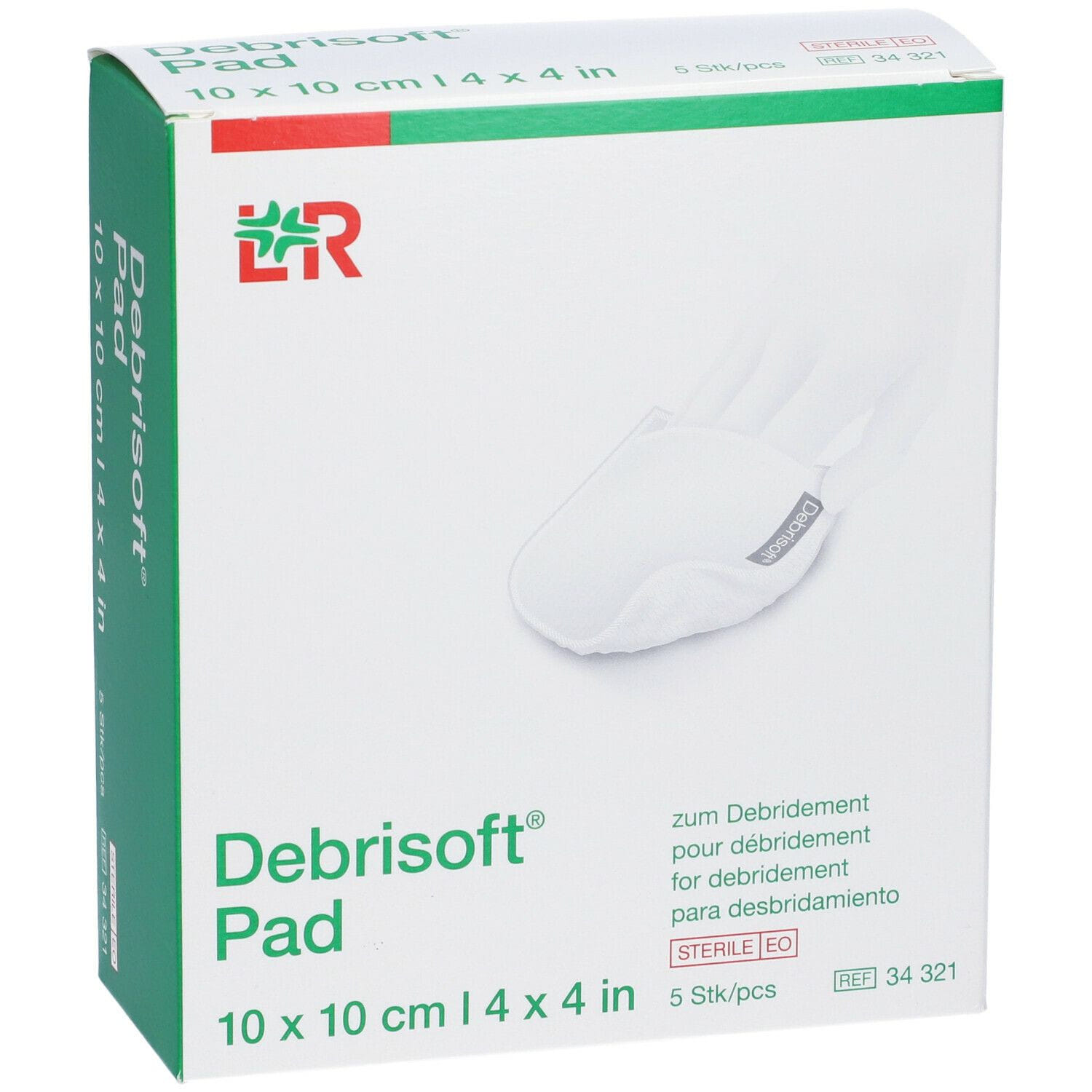 Debrisoft Pad 10 X 10 Cm 5 Pezzi