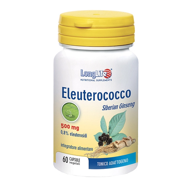 Longlife Eleuterococco 0,8% 60 Capsule 500 Mg