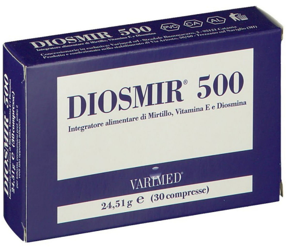 Diosmir 500 30 Compresse