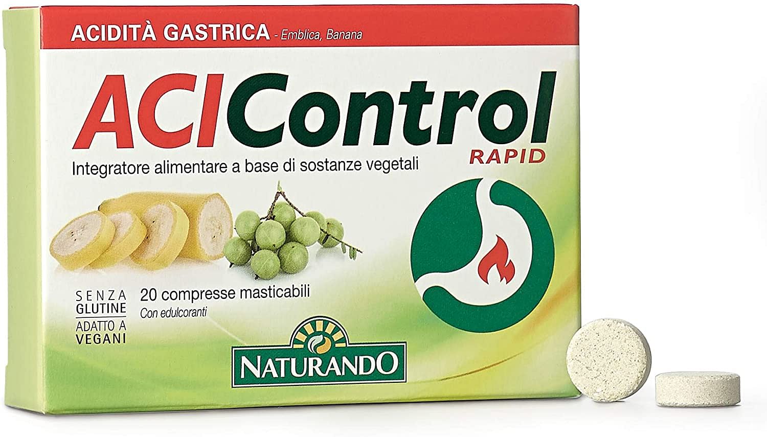 Acicontrol Rapid 20 Compresse