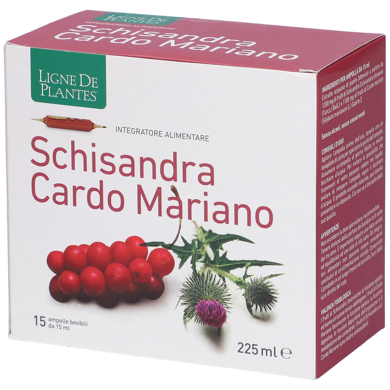 Schisandra Cardo Mariano 15 Ampolle Da 15 Ml