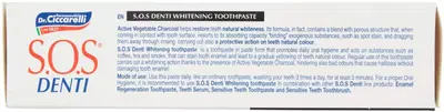 SOS DENTI WHITENING DENTIFRICIO SOS DENTI WHITENING DENTIFRICIO