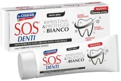 SOS DENTI WHITENING DENTIFRICIO SOS DENTI WHITENING DENTIFRICIO