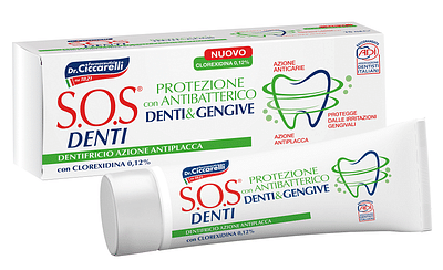 SOS DENTI ANTIPLACCA DENTIFRICIO