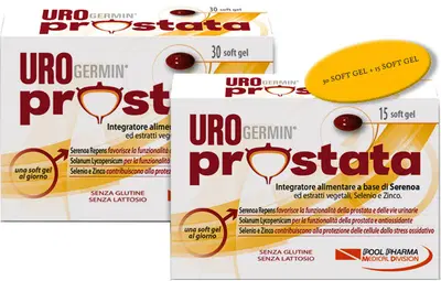 UROGERMIN PROSTATA 30 + 15 SOFTGEL UROGERMIN PROSTATA 30 + 15 SOFTGEL