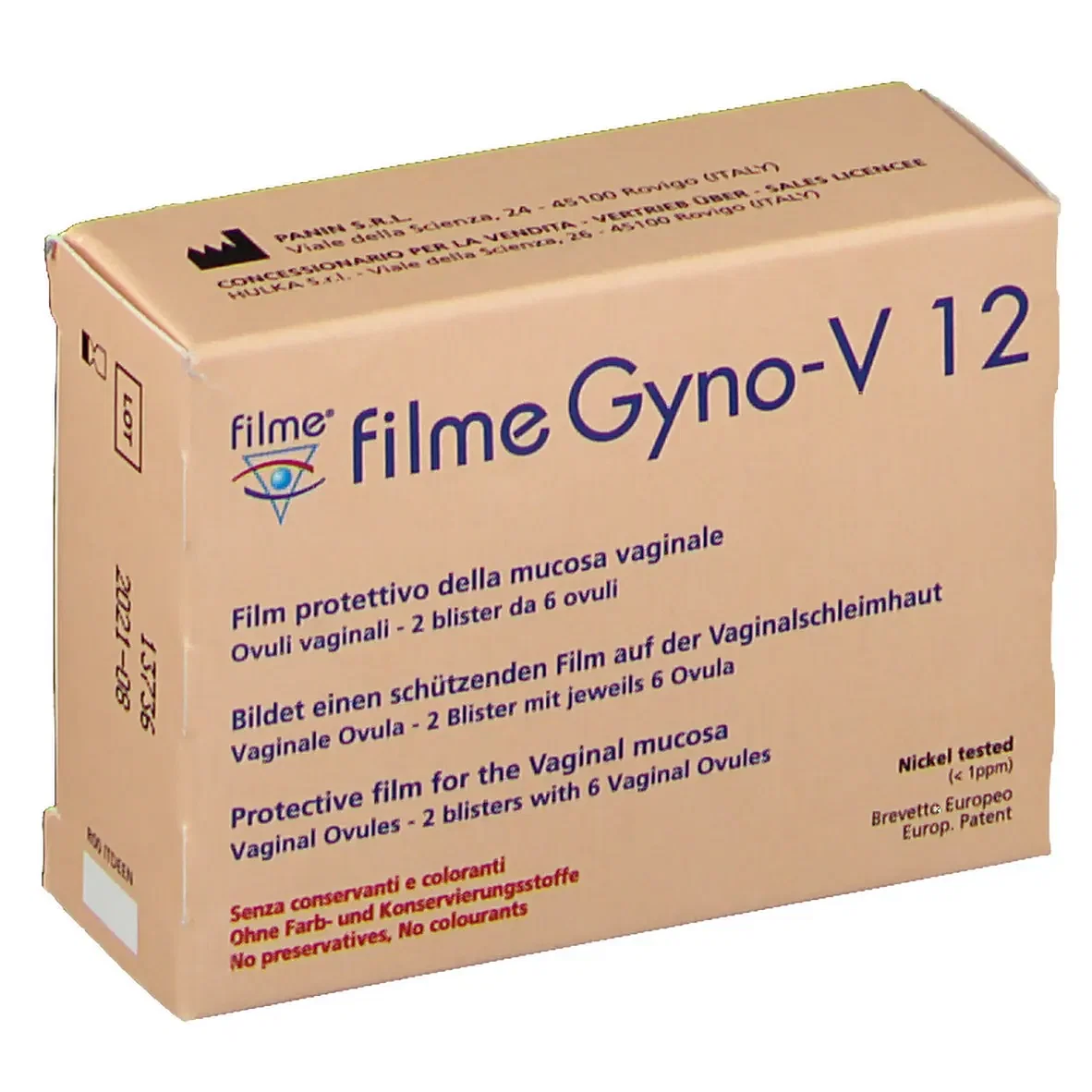 Filme Gyno V12 12 Ovuli