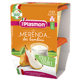 PLASMON LA MERENDA DEI BAMBINI SAPORI DI NATURA PERA YOGURT ASETTICO 2 X 120 G