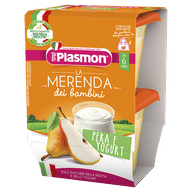 PLASMON LA MERENDA DEI BAMBINI SAPORI DI NATURA PERA YOGURT ASETTICO 2 X 120 G