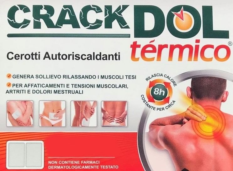 Crackdol Termico Cerotto Autoriscaldante 6 Pezzi