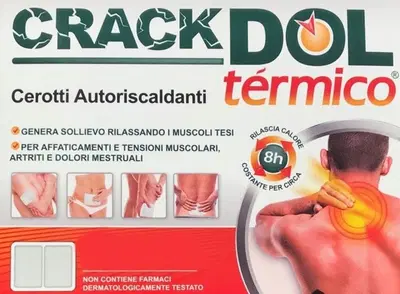 CRACKDOL TERMICO CEROTTO AUTORISCALDANTE 6 PEZZI CRACKDOL TERMICO CEROTTO AUTORISCALDANTE 6 PEZZI