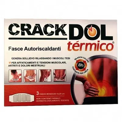 FASCIA AUTORISCALDANTE SHEDOL TERMICO 6 PEZZI FASCIA AUTORISCALDANTE SHEDOL TERMICO 6 PEZZI