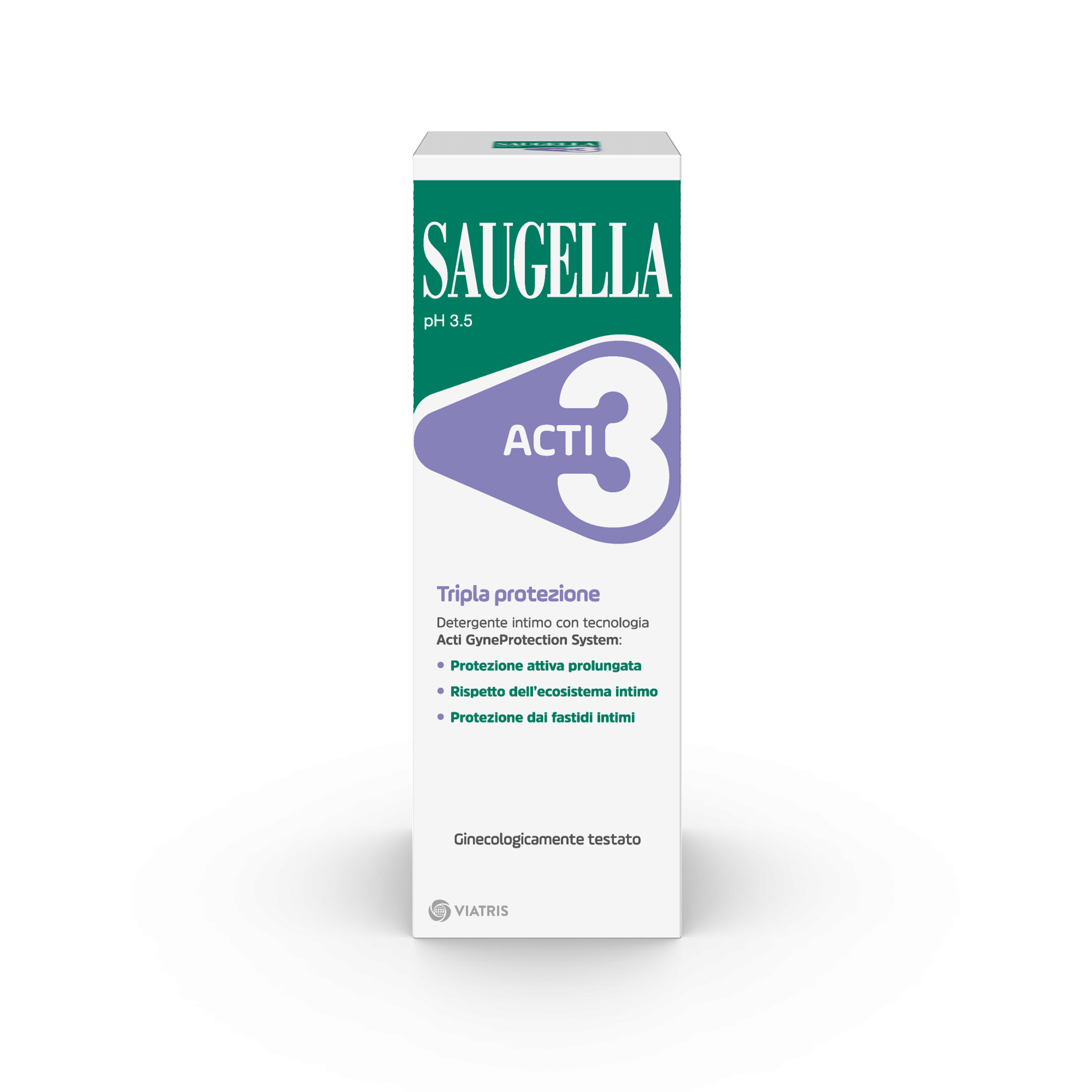 Saugella Acti3 Detergente Intimo 250 Ml