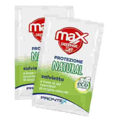PRONTEX MAX DEFENSE SALVIETTINE NATURAL 6 PEZZI