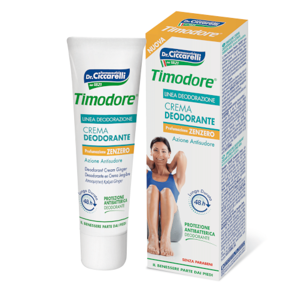 Timodore Crema Deo Zenzero 48 Ore