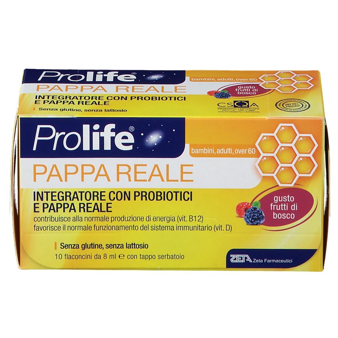 PROLIFE PAPPA REALE 10 FLACONI DA 8 ML