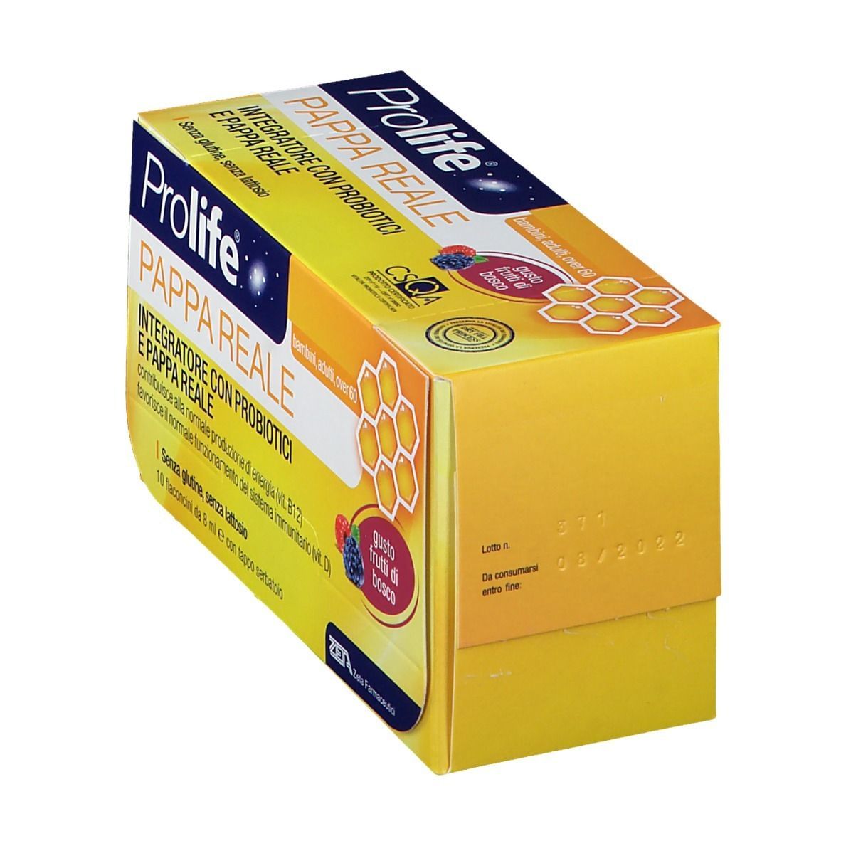 PROLIFE PAPPA REALE 10 FLACONI DA 8 ML