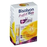 BISOLVON DUO POCKET LENITIVO TOSSE + GOLA IRRITATA A BASE DI MIELE E ALTEA 14 BUSTINE MONODOSE 10 ML