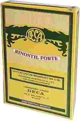 RINOSTIL FORTE SOLUZIONE IPERTONICA 10 FLACONCINI MONOUSO DA 5 ML