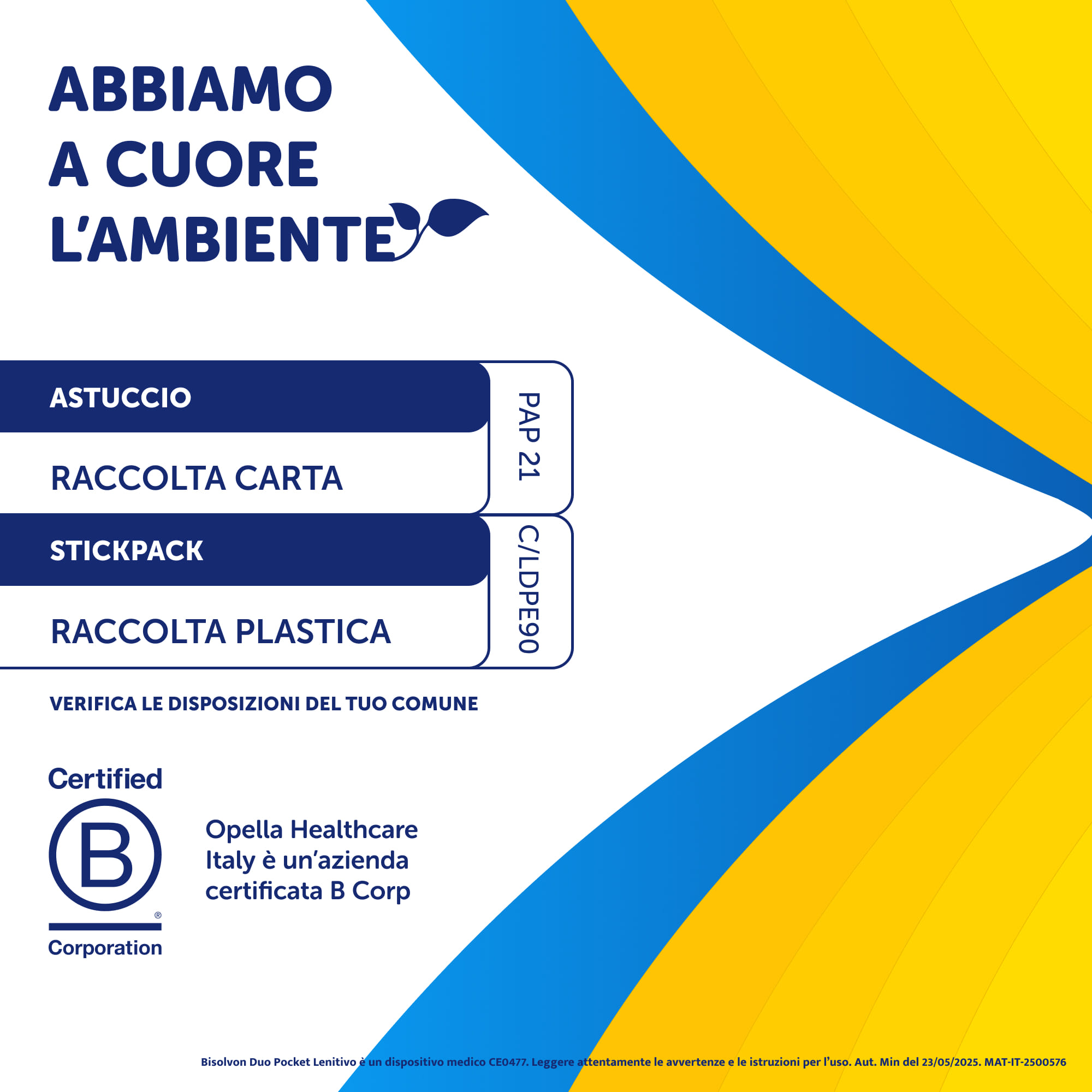 BISOLVON DUO POCKET LENITIVO NEW 12 BUSTINE