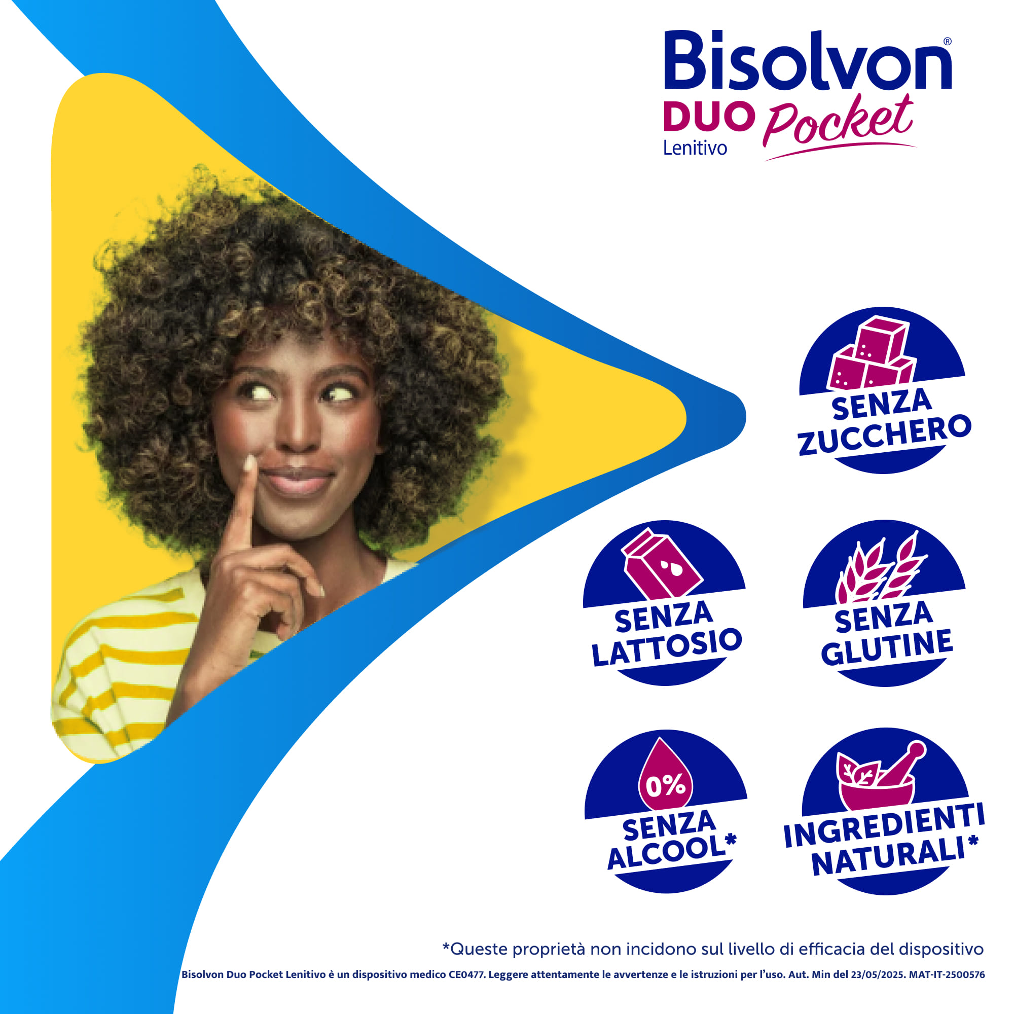 BISOLVON DUO POCKET LENITIVO NEW 12 BUSTINE