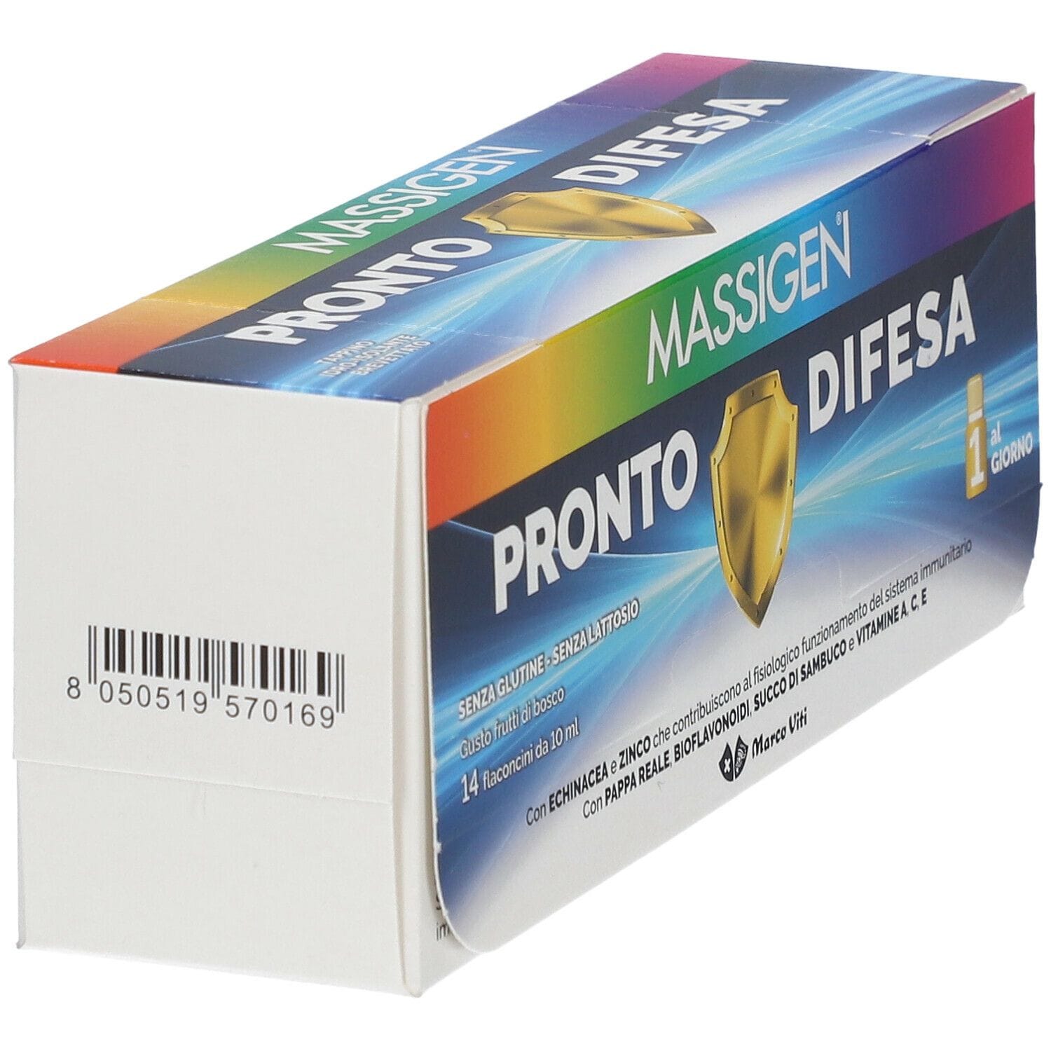 MASSIGEN PRONTO DIFESA 14 FLACONI X 10 ML