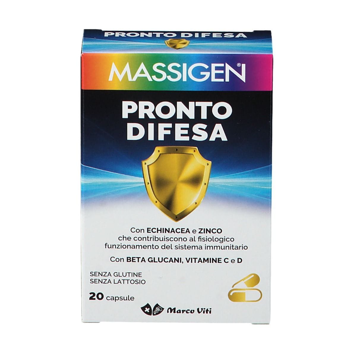 MASSIGEN PRONTO DIFESA 20 CAPSULE