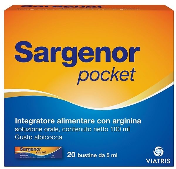 Sargenor Pocket 20 Bustine Da 5 Ml