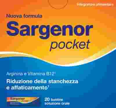 SARGENOR POCKET 20 BUSTINE DA 5 ML