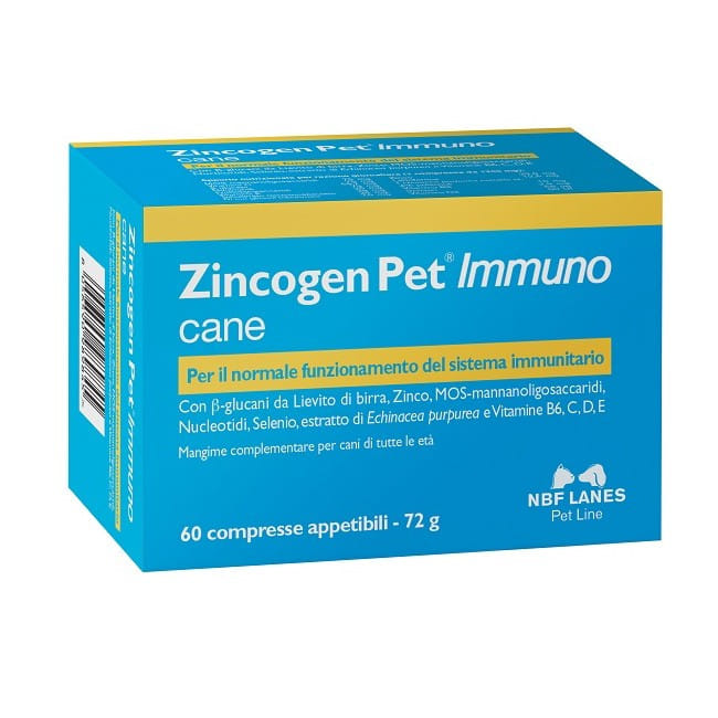 ZINCOGEN PET IMMUNO 60 COMPRESSE