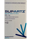 SIRINGA PRERIEMPITA INTRA-ARTICOLARE SUPARTZ ACIDO IALURONICO 25 MG 2,5 ML 3 PEZZI