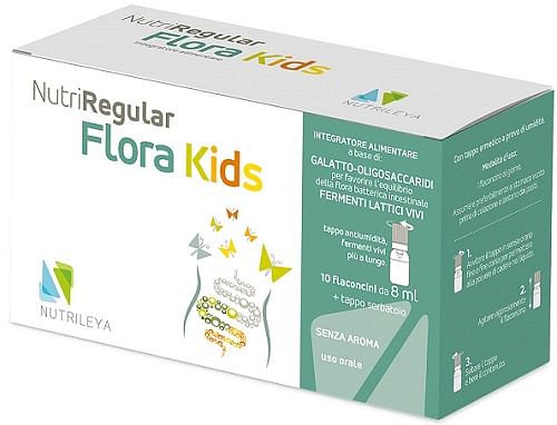 Nutriregular Flora Kids 10 Flaconcini