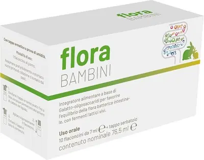 FLORA BAMBINI 10 FLACONCINI FLORA BAMBINI 10 FLACONCINI