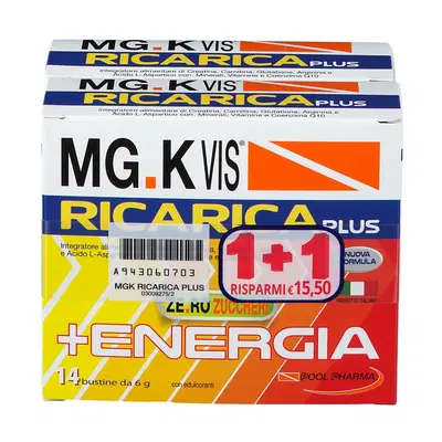 MGK VIS RICARICA PLUS 14 BUSTINE + 14 BUSTINE MGK VIS RICARICA PLUS 14 BUSTINE + 14 BUSTINE