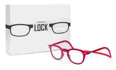 OCCHIALE PER PRESBIOPIA CONTACTA LOCK ROSSO +1,00