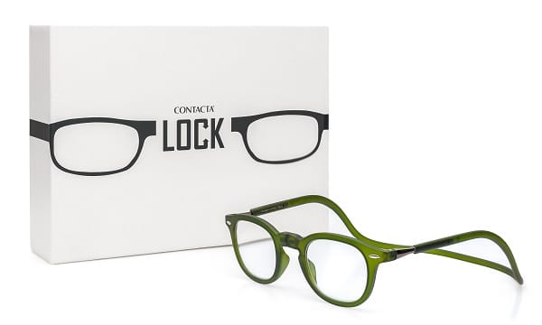 OCCHIALE PER PRESBIOPIA CONTACTA LOCK VERDE +2,00