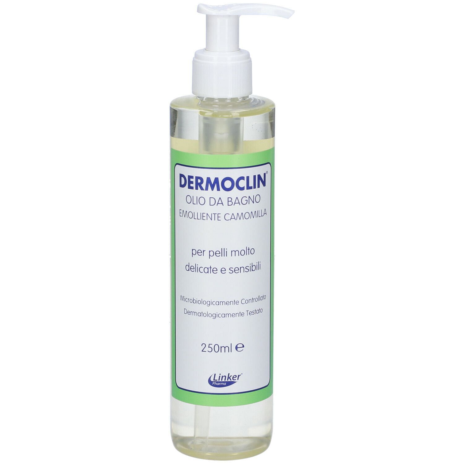 Dermoclin Olio Bagno Camomilla 250 Ml