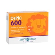 D3PIU 600 45 COMPRESSE SUBLINGUALI