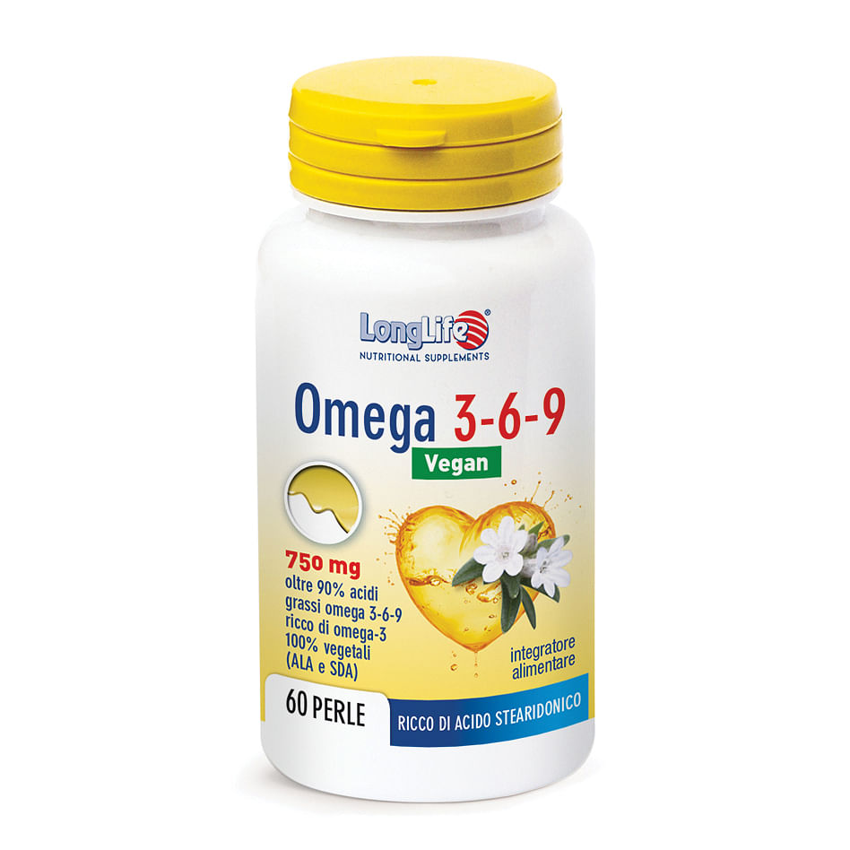 Longlife Omega 369 Vegan 750 Mg 60 Perle