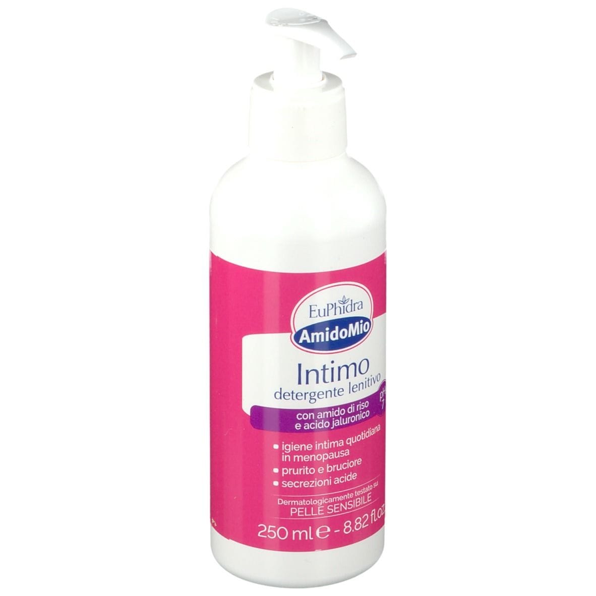 EUPHIDRA AMIDOMIO INTIMO DETERGENTE LENITIVO PH 7 250 ML